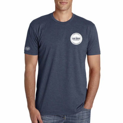 A Sub Above Tee – Indigo – Jersey Mikes Merchandise