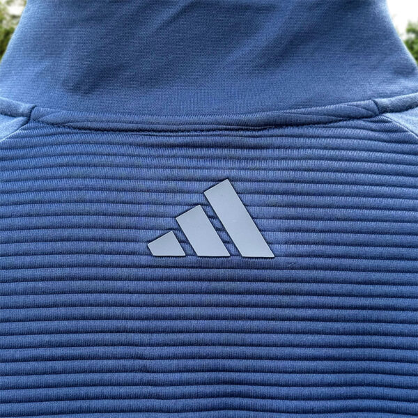 Adidas 1/4 zip performance pullover: Crew Navy - Image 2