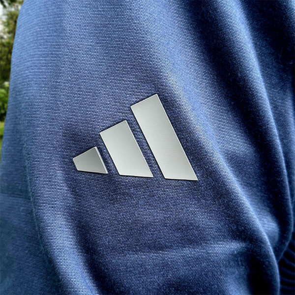 Adidas 1/4 zip performance pullover: Crew Navy - Image 4