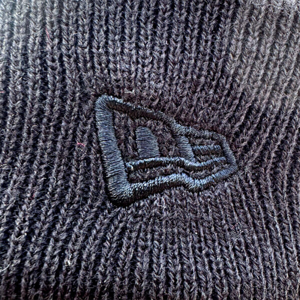 New Era Beanie -  Black/Scarlet - Image 3