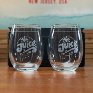 Stanford Stemless Wine Glass, 9oz Packaged in a Gift Box (Set of 2)