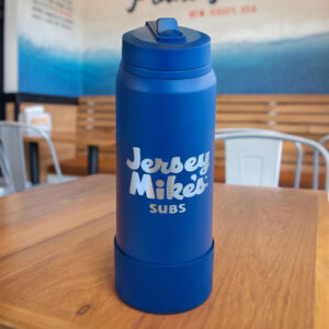 26oz Hydrapeak Wide Mouth Water Bottle with Straw Lid - Blue